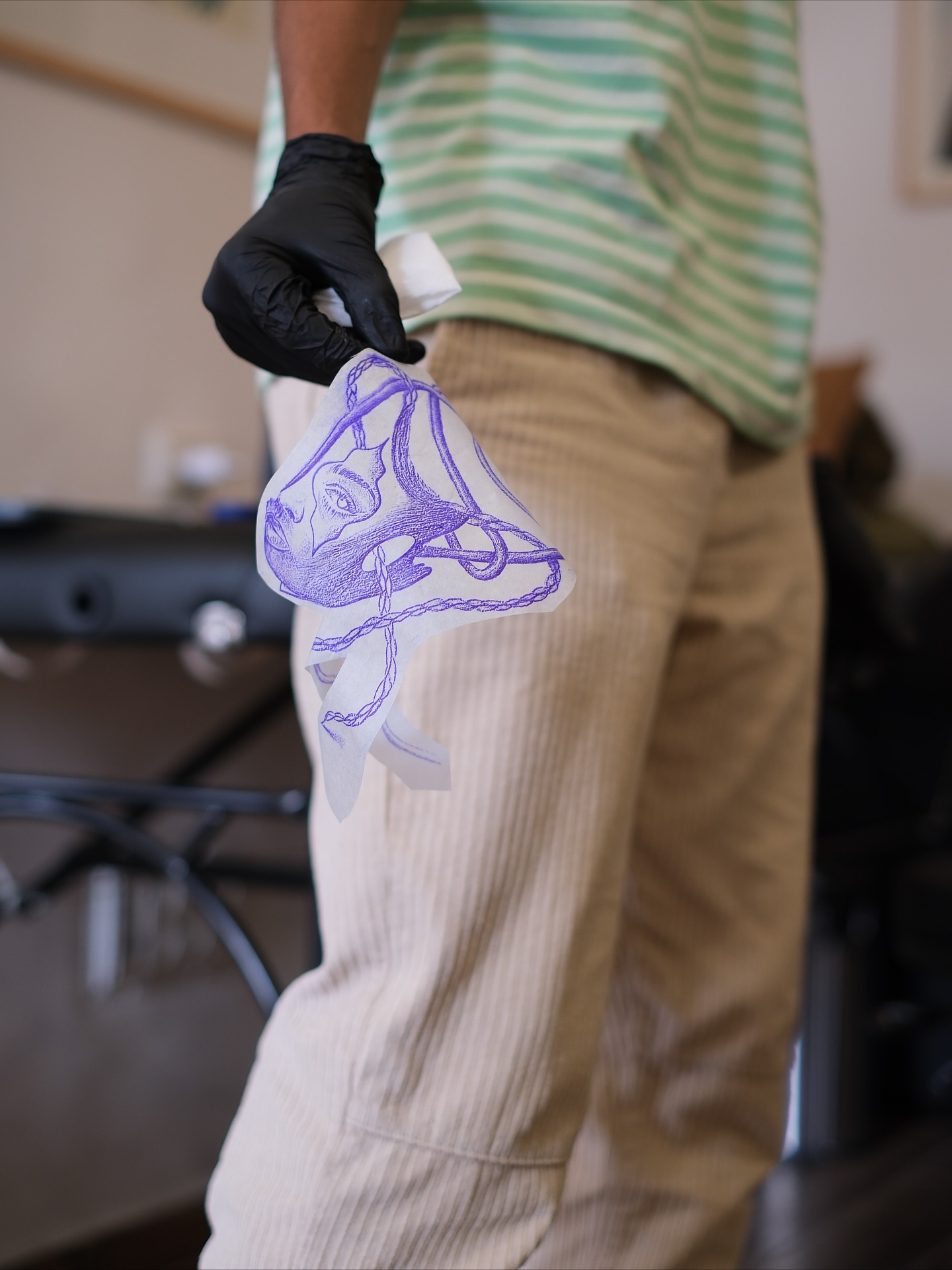 Tattoo close-up